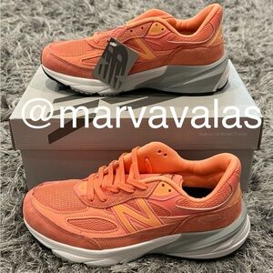 New Balance 990v6 MUSA Sunrise Rose. Mens 7.5 / Womens 9